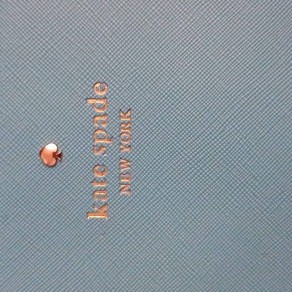Kate Spade blue wristlet wallet - Picture 2 of 9